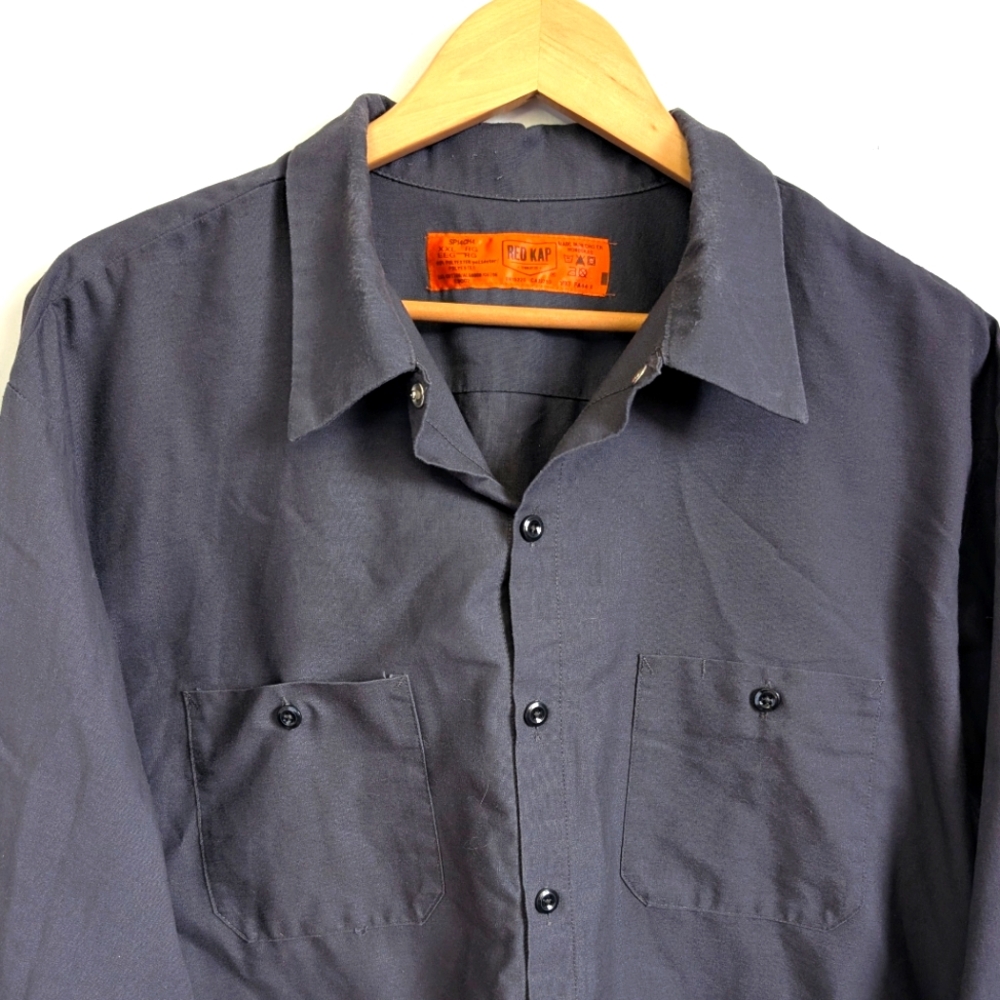 Red Kap Work Shirt Men's XXL
